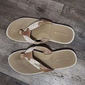 Sperry top slider thong sandal Women's 10